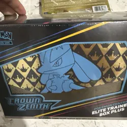 Pokemon Crown Zenith Pokemon Center Elite Trainer Box Plus ETB Sealed 820650851872 - Image 5