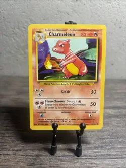 Charmeleon 024/102 Base Set Regular Uncommon-Pokemon TCG-Fast Shipping-LP/NM! - Image 1