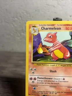 Charmeleon 024/102 Base Set Regular Uncommon-Pokemon TCG-Fast Shipping-LP/NM! - Image 2