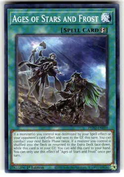 YuGiOh Ages of Stars and Frost PHNI-EN059 Common 1st Edition NM - Image 1
