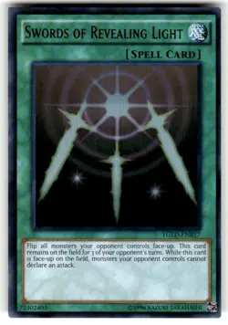 Yugioh! Swords of Revealing Light YGLD-ENB17 Ultra Rare 1st Ed (NM) - Image 1