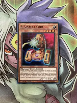 SDKS-EN001 A-Assault Core Super Rare 1st Edition NM Yugioh Cards - Image 1