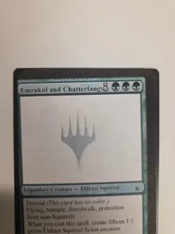 Emrakul And Chatterfang Unknown Event Playtest Card MTG Gencon 2025 Rare Magic - Image 4