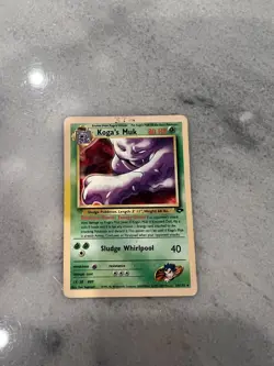 2000 KOGA'S MUK - 26/132 - Pokemon Gym Challenge - Vintage Rare Card - HP - Image 1
