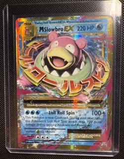 Pokemon TCG Evolutions M Slowbro EX 27/108 XY Ultra Rare Holo Card LP Condition - Image 1