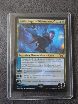 Kaito, Bane of Nightmares Duskmourn Magic: The Gathering Planeswalker Card - Image 1