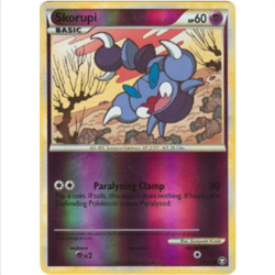 Skorupi 76/102 Common | HGSS: Triumphant | Pokemon Card REV HOLO EXC - Image 1