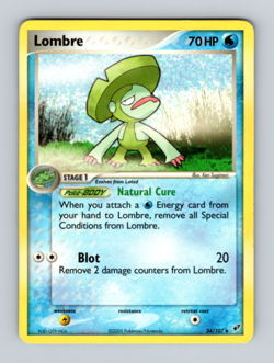 Pokemon EX Deoxys - Lombre 34/107 EXC-NM BUY 2 CARDS GET 1 FREE!! - Image 1