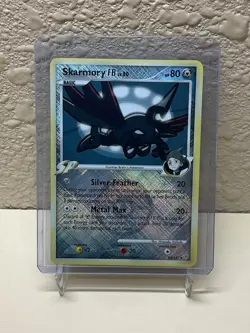 Skarmory FB 83/147 Supreme Victors Crosshatch Pokemon League Promo Card - Image 1