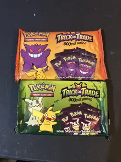Nintendo Pokemon TCG BOOster Trick Or Trade Trading Card Game - 120 Cards 820650850783 - Image 1