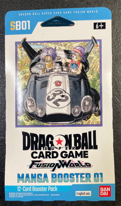 Dragon Ball Super Card Game Fusion World Manga Booster 1 d - Image 1