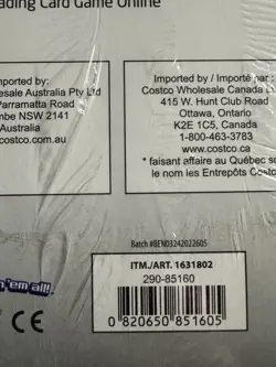 Pokemon TCG Cards NEW Sealed Costco Exclusive V-Tin 4-Pack Umbreon Espeon Sylveo - Image 2