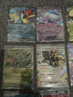 Pokemon Black Bolt White Flare EX Double Rare HOLO Full Lot 12 Cards! - Image 2