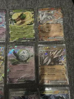 Pokemon Black Bolt White Flare EX Double Rare HOLO Full Lot 12 Cards! - Image 3