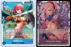 One Piece Card Game - Rebecca OP10-058 & Vinsmoke Reiju OP06-069 - English SR - Image 1