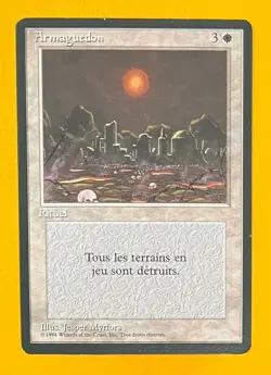 MTG ARMAGEDDON (French) Revised FBB (OldManMTG 008-948) - Image 1