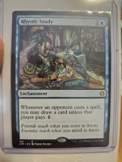 Rhystic Study - Jumpstart - MTG Magic the Gathering - NM - Image 1