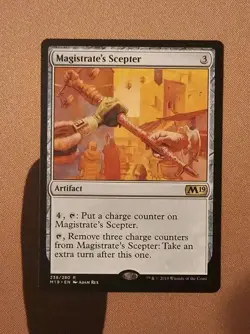 MTG Magistrate's Scepter x1 NM from M19 - Image 1