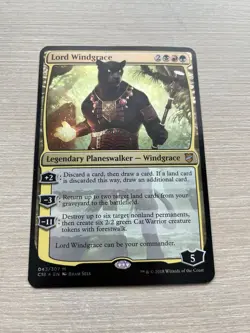 Lord Windgrace *STANDARD AND OVERSIZED FOIL / Commander 2018 *NM* Magic MTG - Image 2