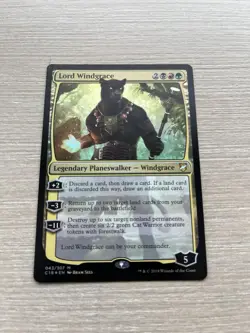 Lord Windgrace *STANDARD AND OVERSIZED FOIL / Commander 2018 *NM* Magic MTG - Image 4