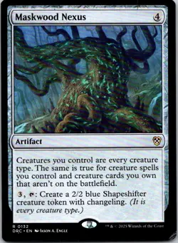 Magic the Gathering HP Maskwood Nexus Aetherdrift Commander MTG Free Shipping! - Image 1