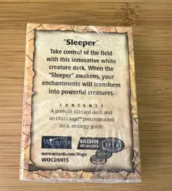 Urza's Saga Sleeper Factory Sealed Preconstructed Deck Magic the Gathering 1998 - Image 3