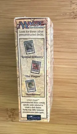 Urza's Saga Sleeper Factory Sealed Preconstructed Deck Magic the Gathering 1998 - Image 5