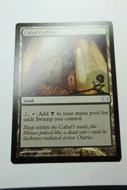 MTG Cabal Coffers x1- -Planechase-Lightly Played - Image 1