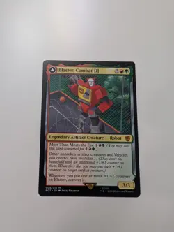 MTG - Blaster, Combat DJ/Blaster, Morale Booster - Transformers NM/M Condition - Image 1