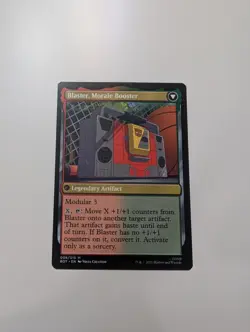 MTG - Blaster, Combat DJ/Blaster, Morale Booster - Transformers NM/M Condition - Image 4
