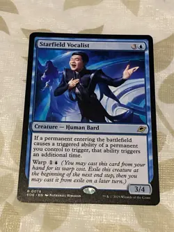 Starfield Vocalist - Edge of Eternities - Magic the Gathering - Image 1