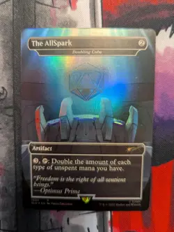 The Allspark (Doubling Cube) FOIL Transformers Secret Lair NM/LP MtG : Magic - Image 1