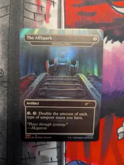 The Allspark (Doubling Cube) FOIL Transformers Secret Lair NM/LP MtG : Magic - Image 2