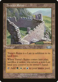 1x Treva's Ruins - LP- Invasion Block - SPARROW MAGIC mtg - Image 1