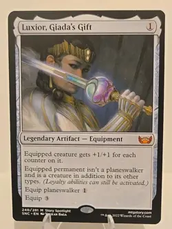 Luxior Giada's Gift MTG Streets New Capenna Regular - Image 1
