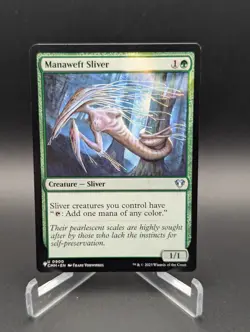 Manaweft Sliver (CMM) The List Reprints Regular - Image 1