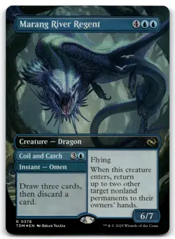 FOIL Marang River Regent (Borderless) #378 Tarkir: Dragonstorm - Image 1