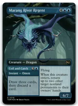 FOIL Marang River Regent (Borderless) #378 Tarkir: Dragonstorm - Image 2