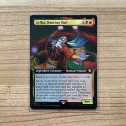 MTG Kefka Dancing Mad - Extended Art FOIL Final Fantasy Magic The Gathering - Image 1