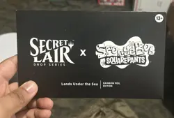 IN HAND Secret Lair SpongeBob Magic - Lands Under the Sea - Rainbow Foil - Image 1