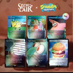 FOIL Secret Lair × SpongeBob SquarePants Internet Sensation | MTG | IN HAND - Image 3