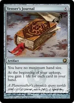 Venser's Journal Scars of Mirrodin MtG NM - Image 1