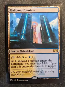 Hallowed Fountain - Ravnica Allegiance (MTG) - Image 1