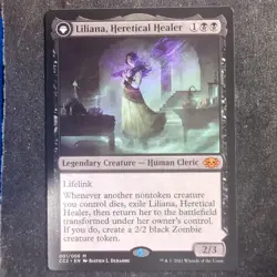 Liliana, Heretical Healer - Commander Collection Black (MTG) - Image 1