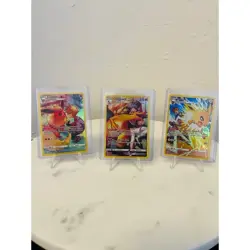 Pokemon Trainer Gallery 3 Card Lot INCLUDES Charizard - Image 1