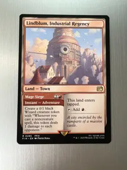Lindblum, Industrial Regency - 285 - Magic: Final Fantasy MTG - Rare - Regular - Image 1