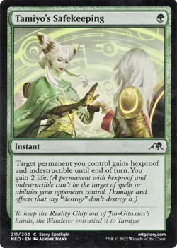 Tamiyo's Safekeeping - NEO #211 | NORMAL | NM | MTG Magic Card - Image 1