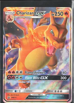 Charizard GX SM211 Hidden Fates Holo Black Star Promo Pokemon Card - Image 1