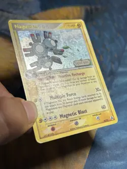 Magneton 22/92 Ex Legend Maker Reverse Holo Foil Rare Stamped Pokemon Card MP - Image 5