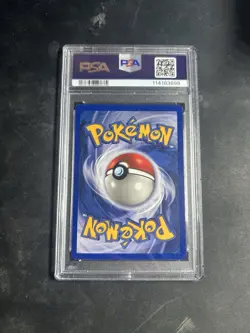 1999 Pokemon Jungle Vaporeon Holo Card PSA Graded EX-MT 6 - Image 2